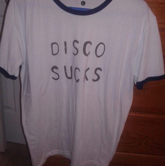 Tops - Disco Sucks tee shirt